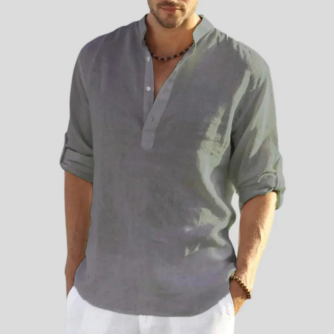 Marius | Chemise légère et respirante à finition épurée