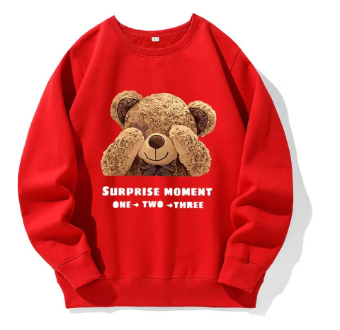 Adèle - Sweat Douillet Motif Ours, design contemporain